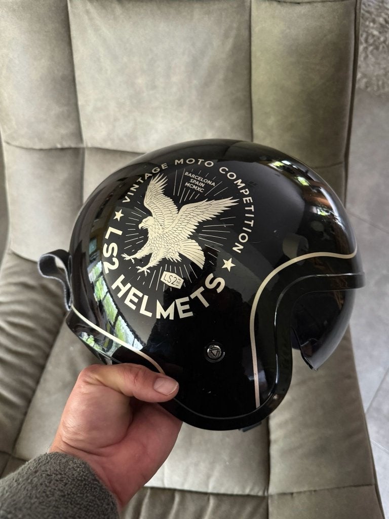 LS2 helm, topstaat, Fietsen en Brommers, Brommerhelmen, Ophalen of Verzenden, Zo goed als nieuw, Large, Ls2