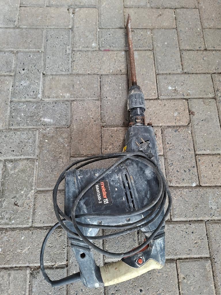 Breekhamer meister mah 1500-2 Pikeur, Doe-het-zelf en Bouw, Ophalen, Gebruikt, Boor- en/of Breekhamer