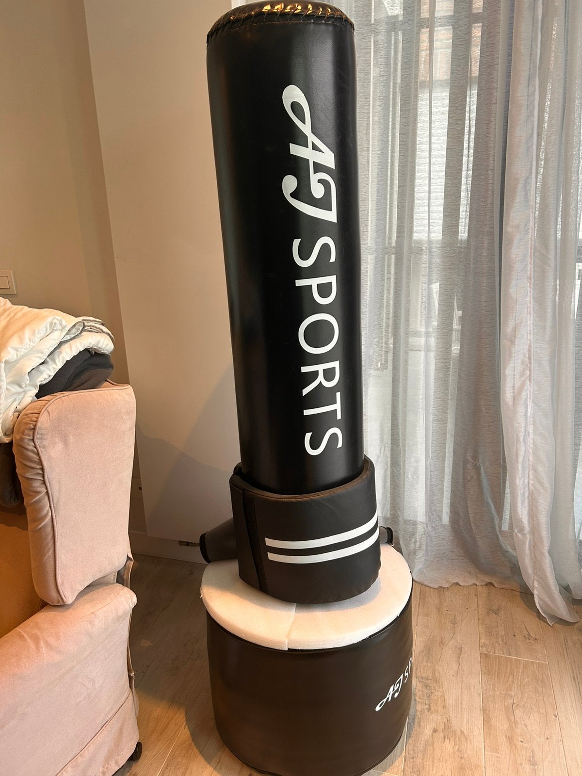 AJ Sports bokspaal watergevuld 175cm beginner, Ophalen, Zo goed als nieuw