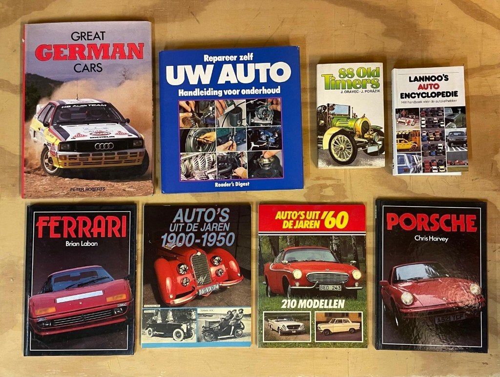 Boeken over auto's, Ophalen of Verzenden