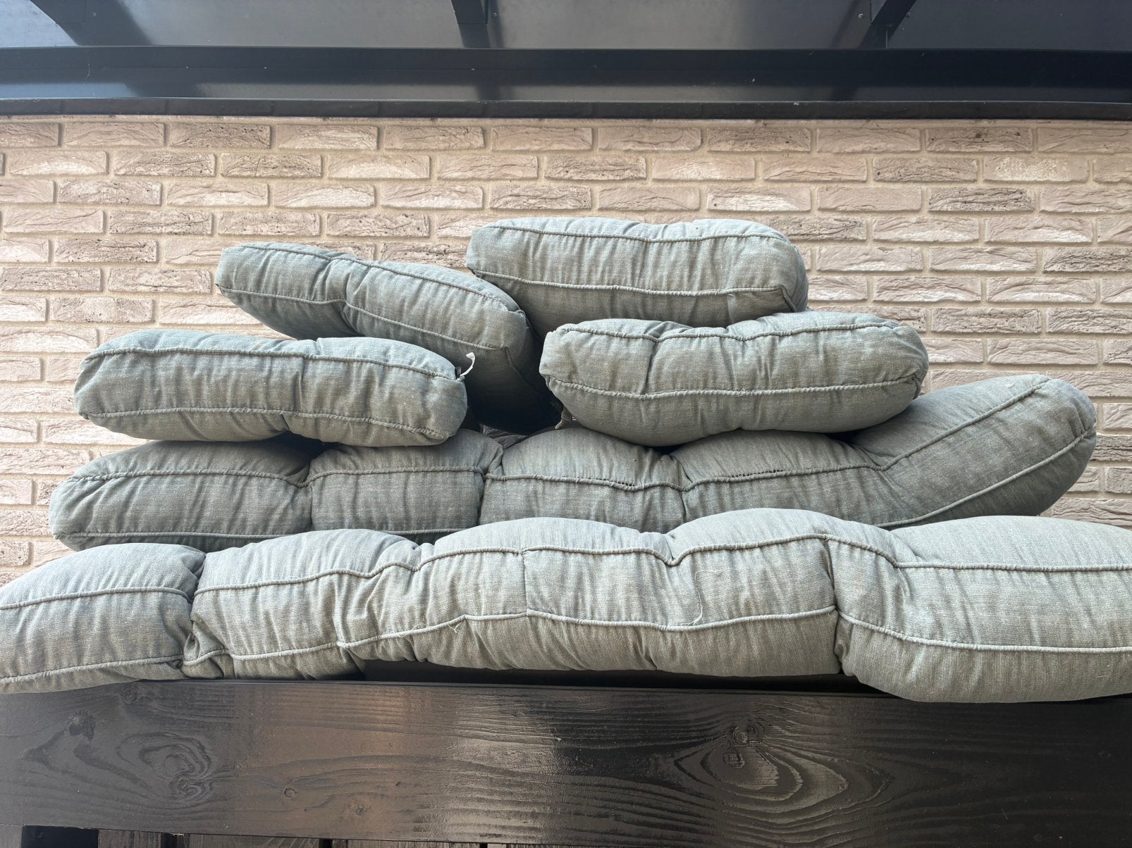 Pallet Kussens, Tuin en Terras, Ophalen, Gebruikt