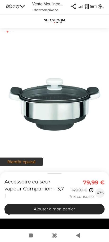 Robot Compagnion moulinex complet+++++, Electroménager, Enlèvement, Comme neuf