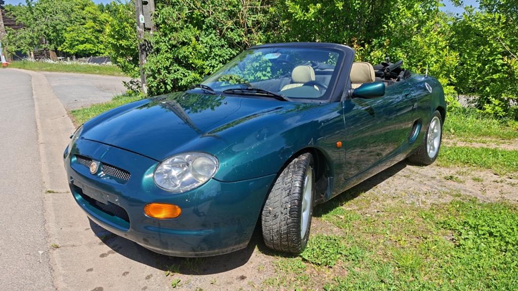 MG F 1997, Auto's, MG, Achterwielaandrijving, Beige, Cabriolet, Handgeschakeld