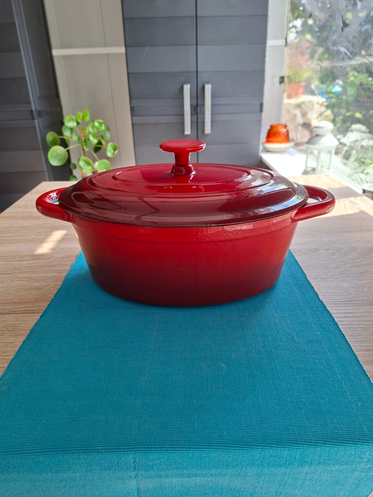 Terinne rood, Ophalen