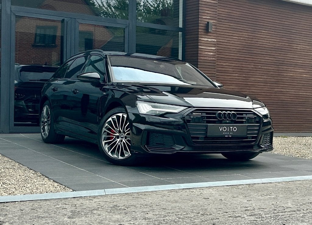 Audi A6 Avant PHEV 55TFSIe Quattro Comp S-LINE/B&O/HD MATRIX, Automaat, Dealer onderhouden, Parkeerassistent, 4 cilinders