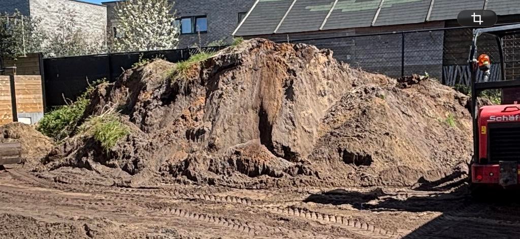 Zwarte grond, Tuin en Terras, Zand, Ophalen, Ophoogzand