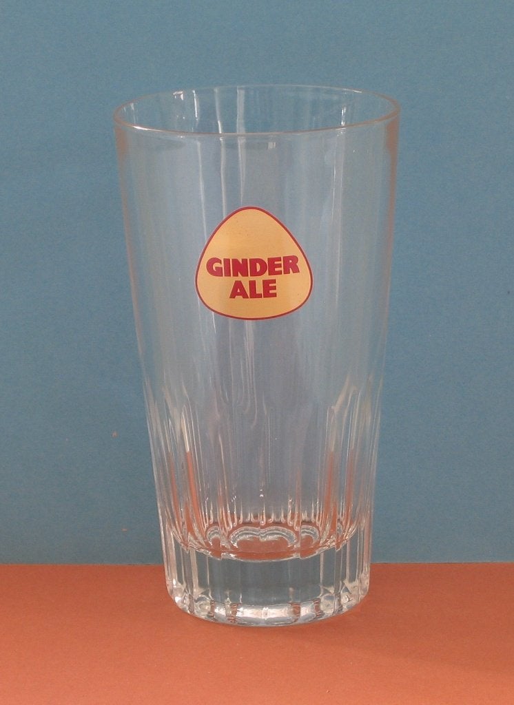 VERRE À BIÈRE GINDER-ALE 587, Collections, Enlèvement, Utilisé, Verre ou Verres, Autres marques