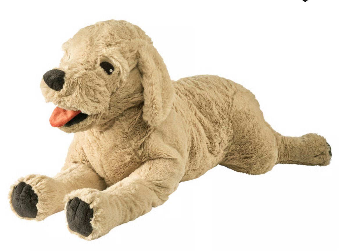 Pluche hond 70cm, Ophalen, Zo goed als nieuw