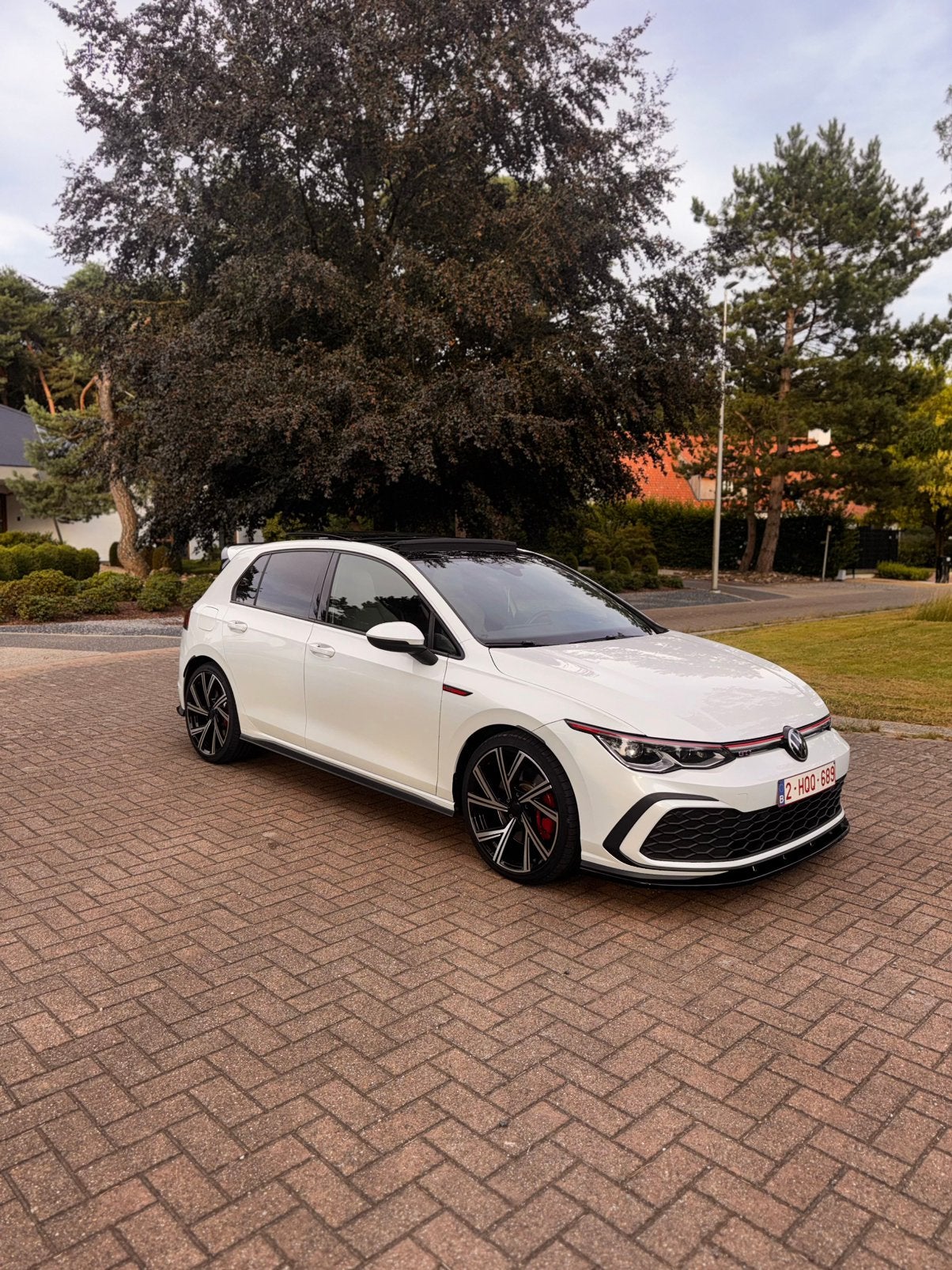 Golf 8 Gti Full Option, Auto's, Wit, Leder, Adaptive Cruise Control, 245 kW