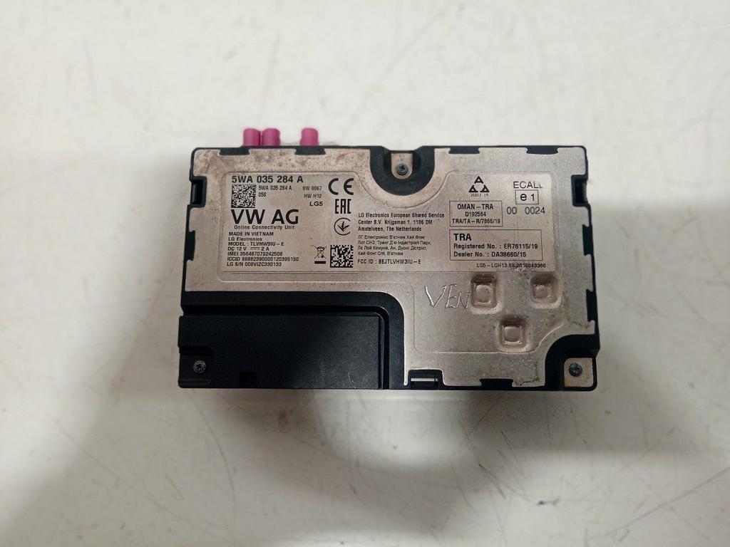Bluetooth control module Seat Leon, Auto diversen, Autoradio's, Ophalen of Verzenden, Van der Ven Autorecycling B.V., Onderdelen@venauto.nl