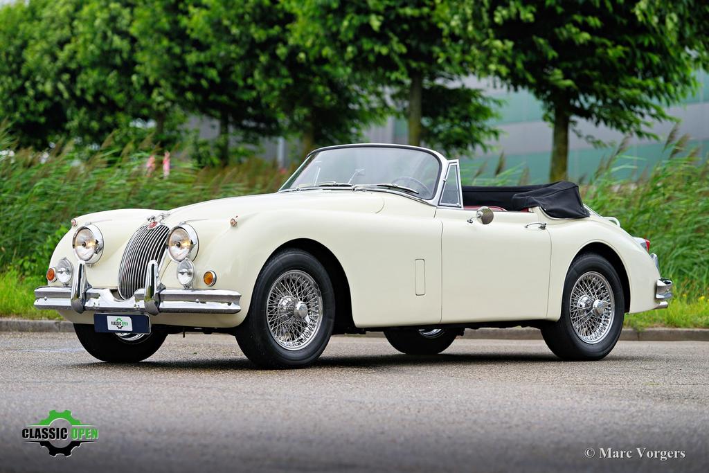 Jaguar XK, Auto's, Jaguar, Cabriolet, Wit, Bedrijf, Handgeschakeld