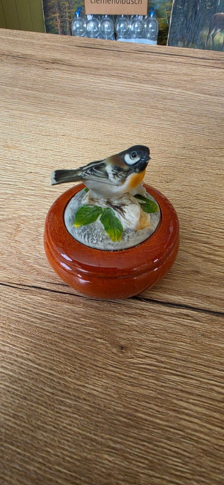 Vintage vogel muziekdoos, Ophalen, Nieuw, Vintage