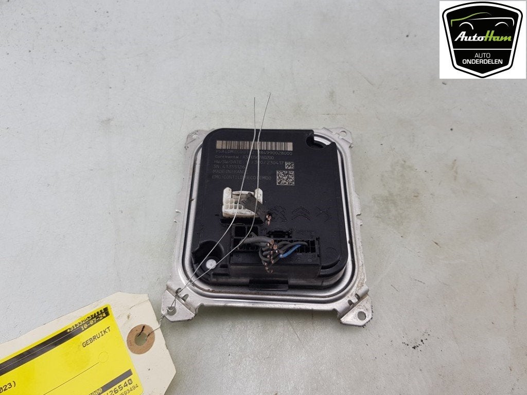 MODULE LED KOPLAMP Peugeot 308 SW (F4 / FC / FN / FR), Dhr. J. Ham, Gebruikt, Administratie@autoham.nl, Peugeot
