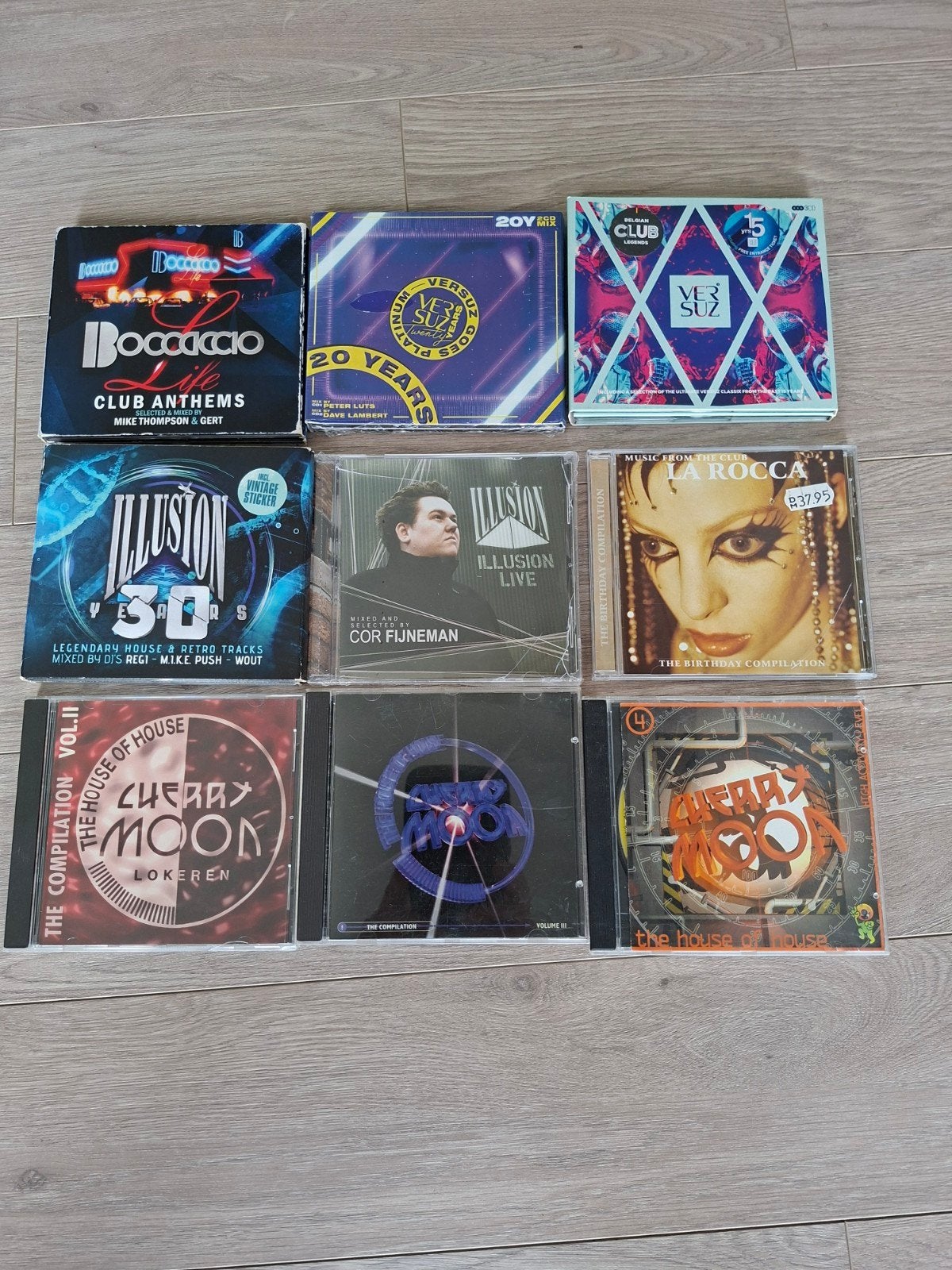 Collection unique de 8 CD de Belgian Club Classics, Enlèvement ou Envoi, House