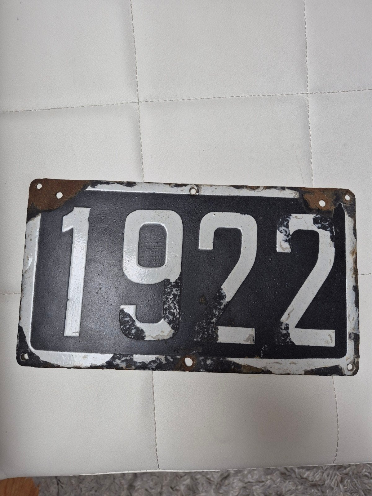 moto plaat, Ophalen of Verzenden