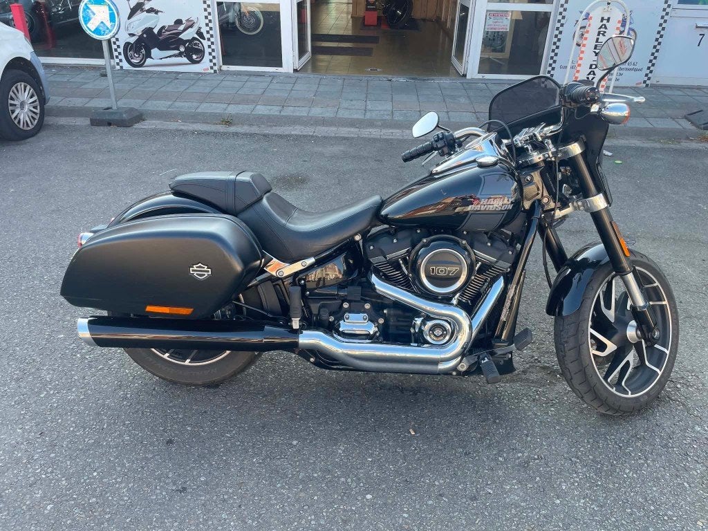 Harley Davidson Sport Glide, Permis Moto A, 1745 cm³, Entreprise, Occasion