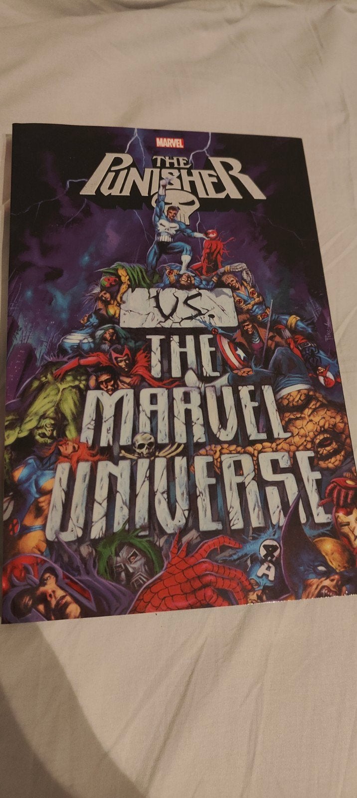 The Punisher vs. The Marvel Universe – Nieuw & Ongelezen, Ophalen
