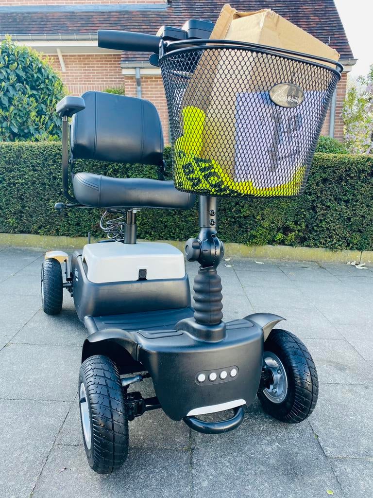 Opvouwbaar Scootmobiel Demonterbaar Electrische scooter, Ophalen of Verzenden, Inklapbaar, Zo goed als nieuw, Elektrische rolstoel