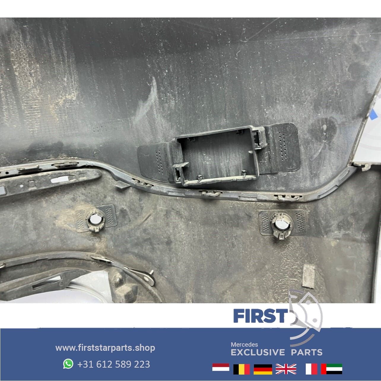 W253 GLC ACHTERBUMPER + DIFFUSER CHROOM Origineel Mercedes 2, Arrière, Utilisé, -, -