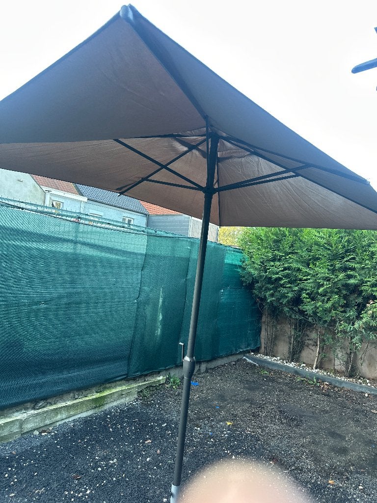 Parasol, Tuin en Terras, Ophalen, Zo goed als nieuw, 2 tot 3 meter, Kantelbaar