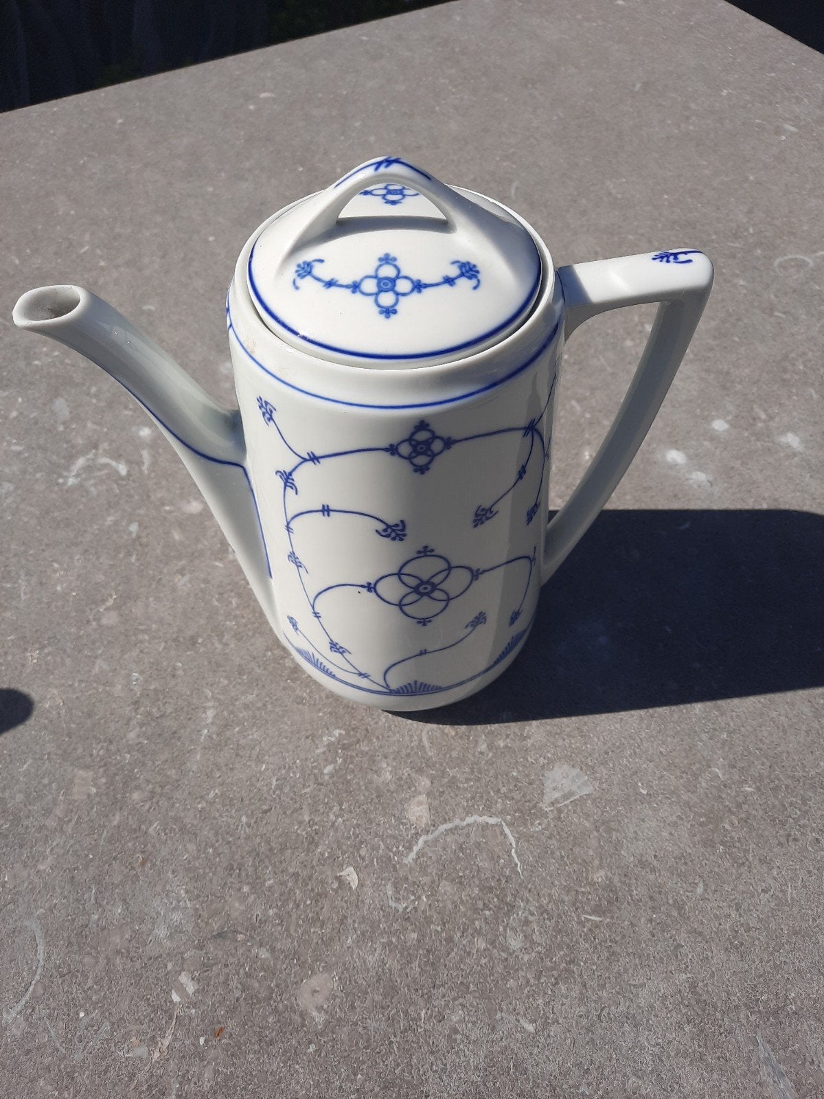 koffiepot Blue saks, motief boch copenhague, Ophalen of Verzenden
