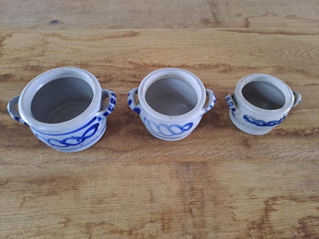 Keuls aardewerk, 3 potten., Antiek en Kunst, Ophalen of Verzenden