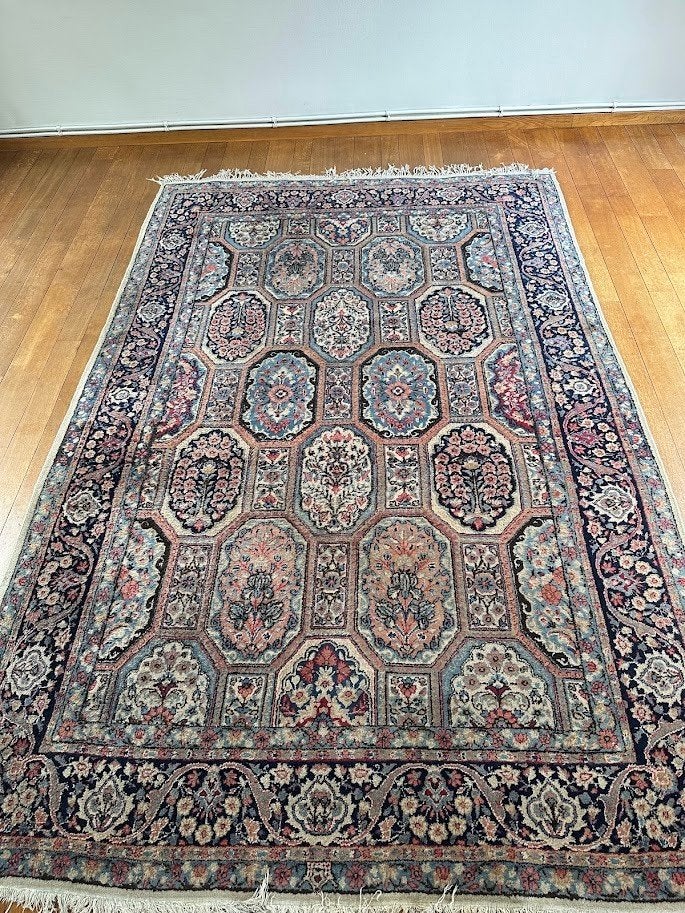 Handgeknoopt YAZD tapijt, Huis en Inrichting, Stoffering | Tapijten en Vloerkleden, Ophalen, Gebruikt