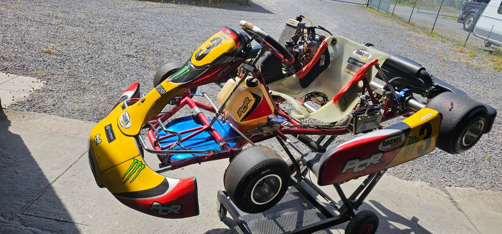 Pcr kart te koop, Sports & Fitness, Karting, Kart, Enlèvement