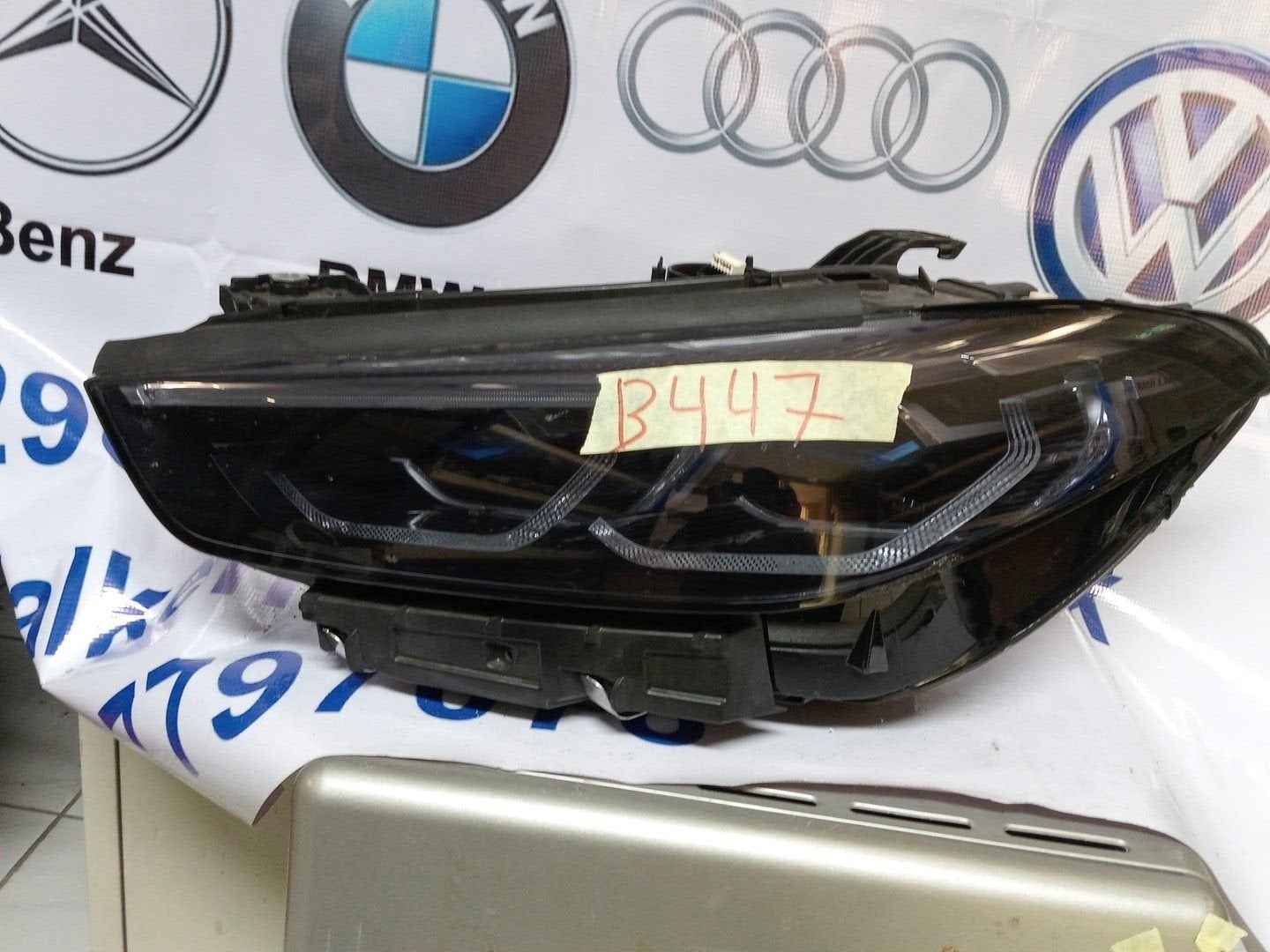 Linker Bmw 8 serie G14 G15 M8 Laser koplamp unit zonder modu, -, Utilisé, -, Enlèvement ou Envoi