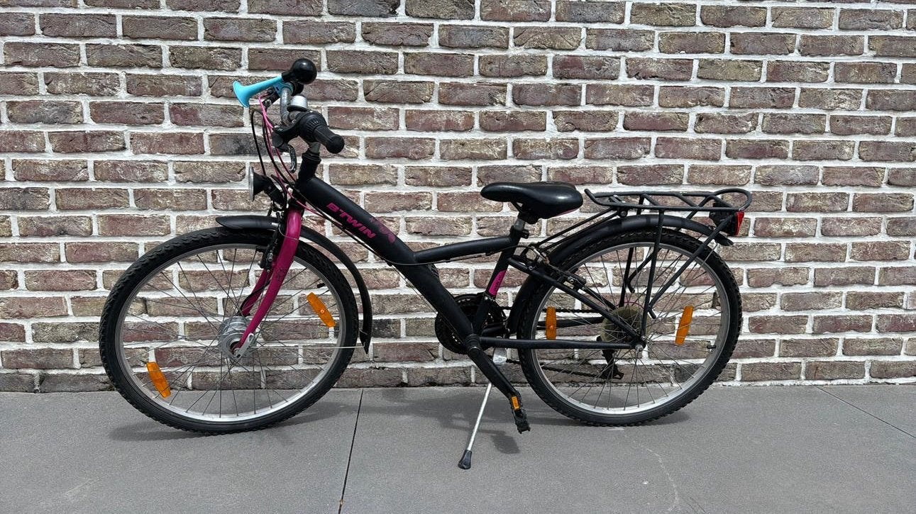Velo Btwin poply540 21 vitesses 24 ´´, Vitesses, Enlèvement, Utilisé, Frein sur jante
