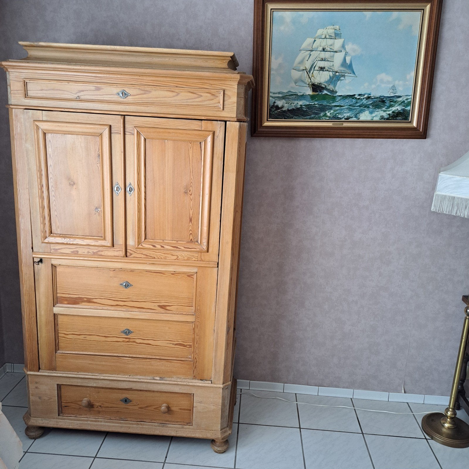 Armoire en pin, Enlèvement