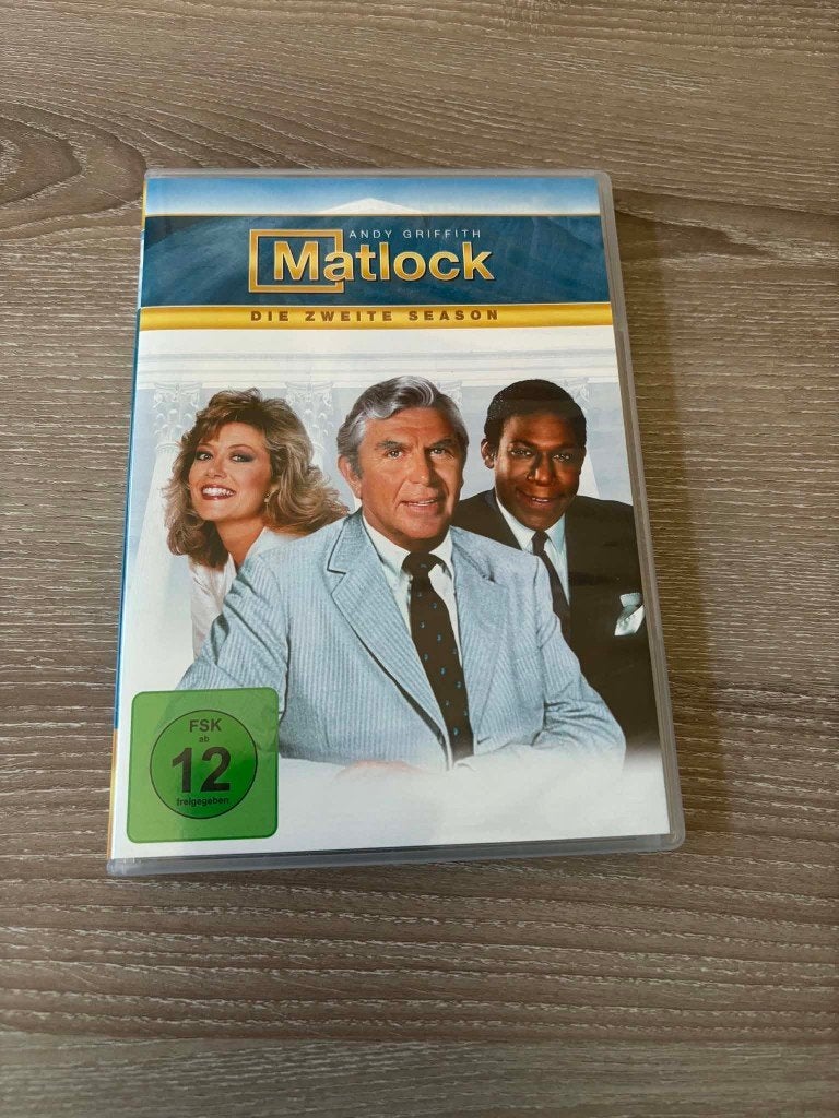 Matlock, tweede seizoen, import Duitsland, 6 dvd box,, Import, Drama, Ophalen of Verzenden, Zo goed als nieuw