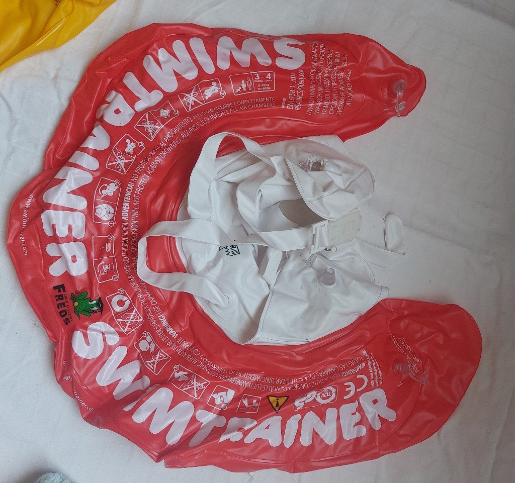 baby zwemgerief, Kinderen en Baby's, Kinderkleding | Kinder-zwemkleding, Ophalen, Gebruikt, Jongen of Meisje, Overige maten