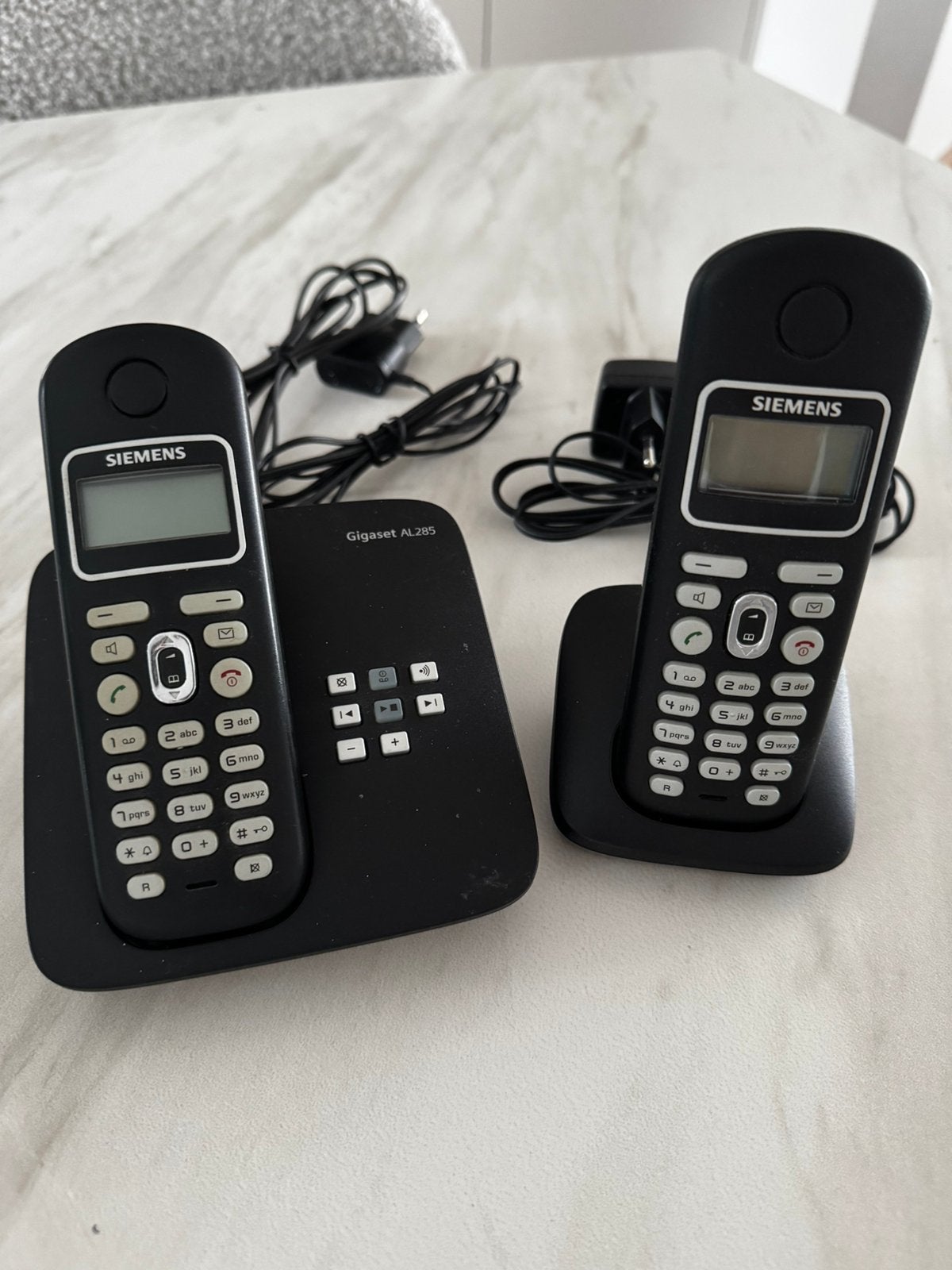 Siemens gigaset AL285 draagbare telefoon, Enlèvement, Utilisé, 2 combinés