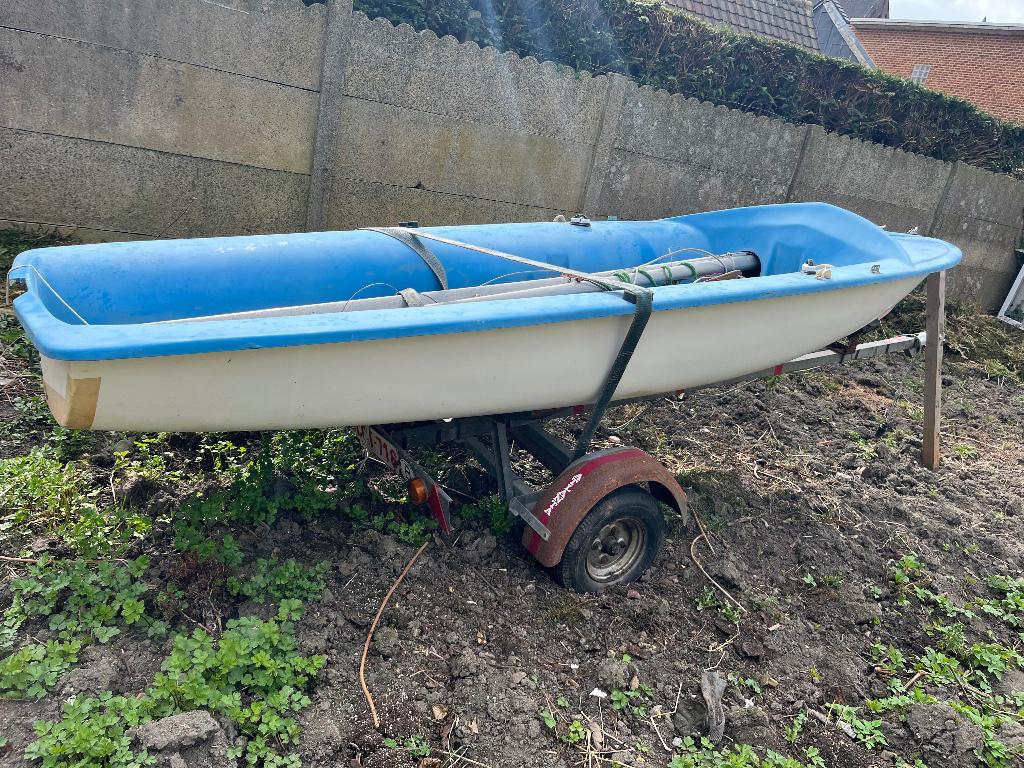 Bateau à voile, Watersport en Boten, Windsurfen, Ophalen, Gebruikt, 300 cm of meer, Minder dan 5 m²