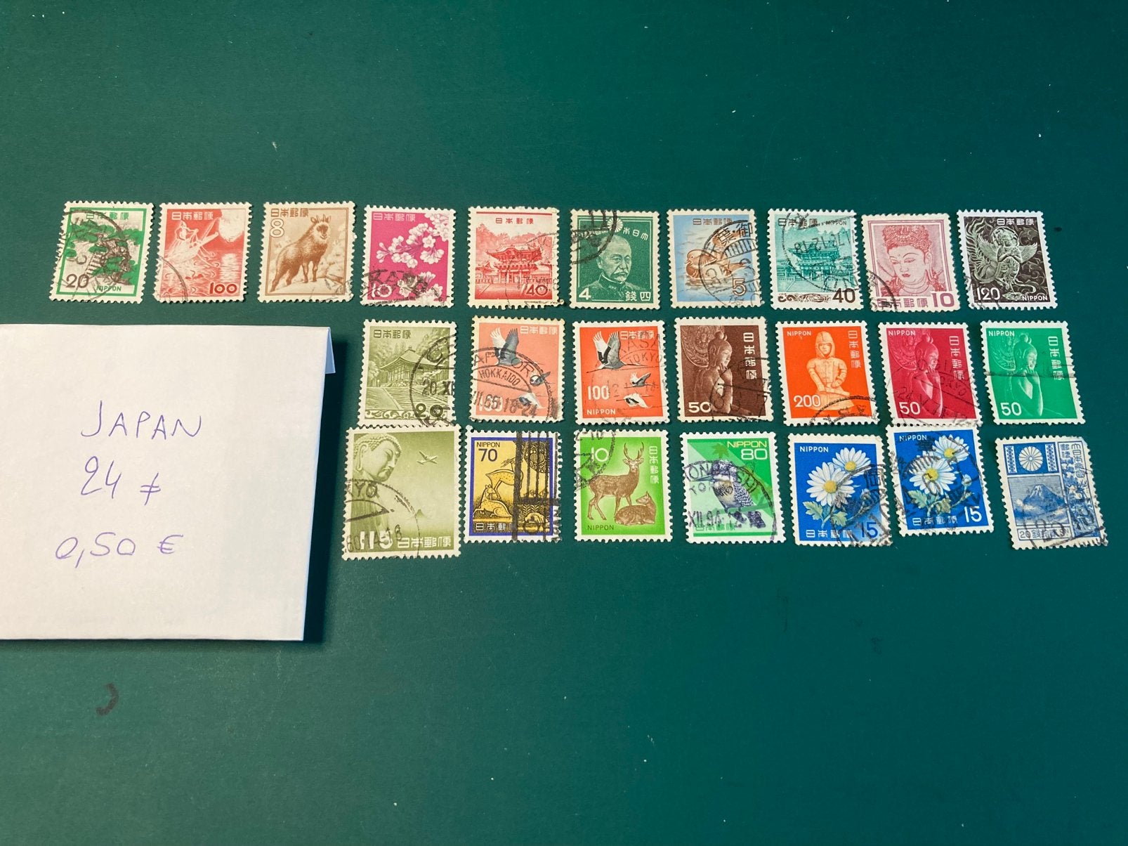 Lot postzegels Japan, Ophalen of Verzenden, Gestempeld