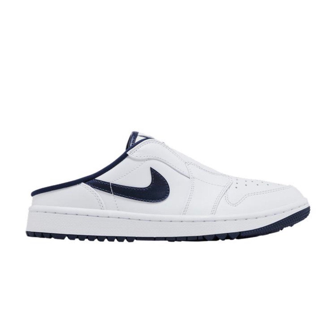Nike Air Jordan Mule Golf - White / Midnight Navy, Ophalen, Nieuw, Wit, Sportschoenen