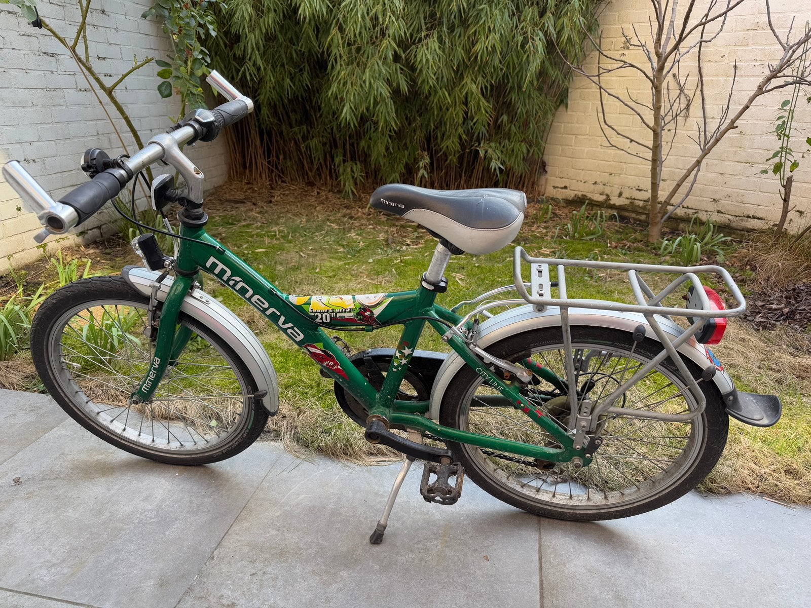 Fiets Minerva 20 inch, Ophalen, Gebruikt, 16 tot 20 inch