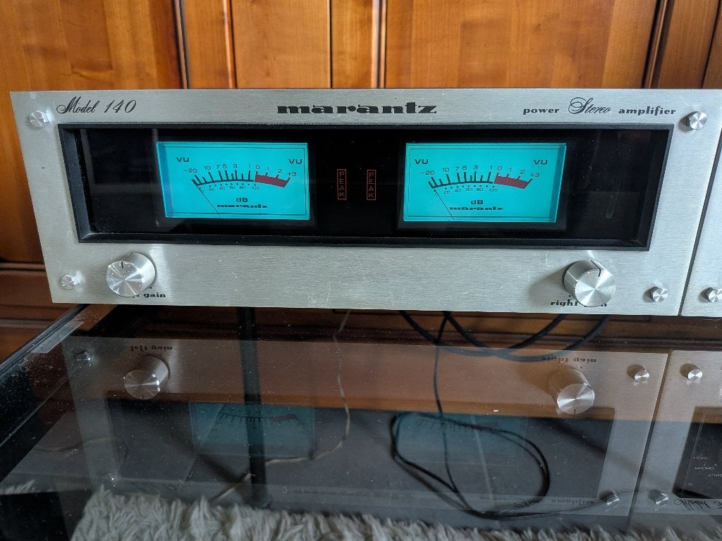 Marantz Ampli de puissance M140 et préampli M3200, Marantz, Enlèvement ou Envoi, 60 à 120 watts, Stéréo
