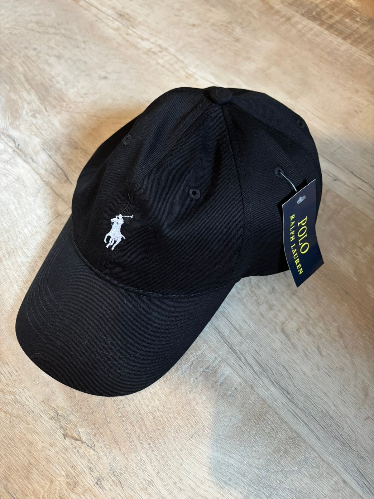 Zwarte pet Ralph Lauren, Kleding | Heren, Hoeden en Petten, Verzenden, Zo goed als nieuw, Pet