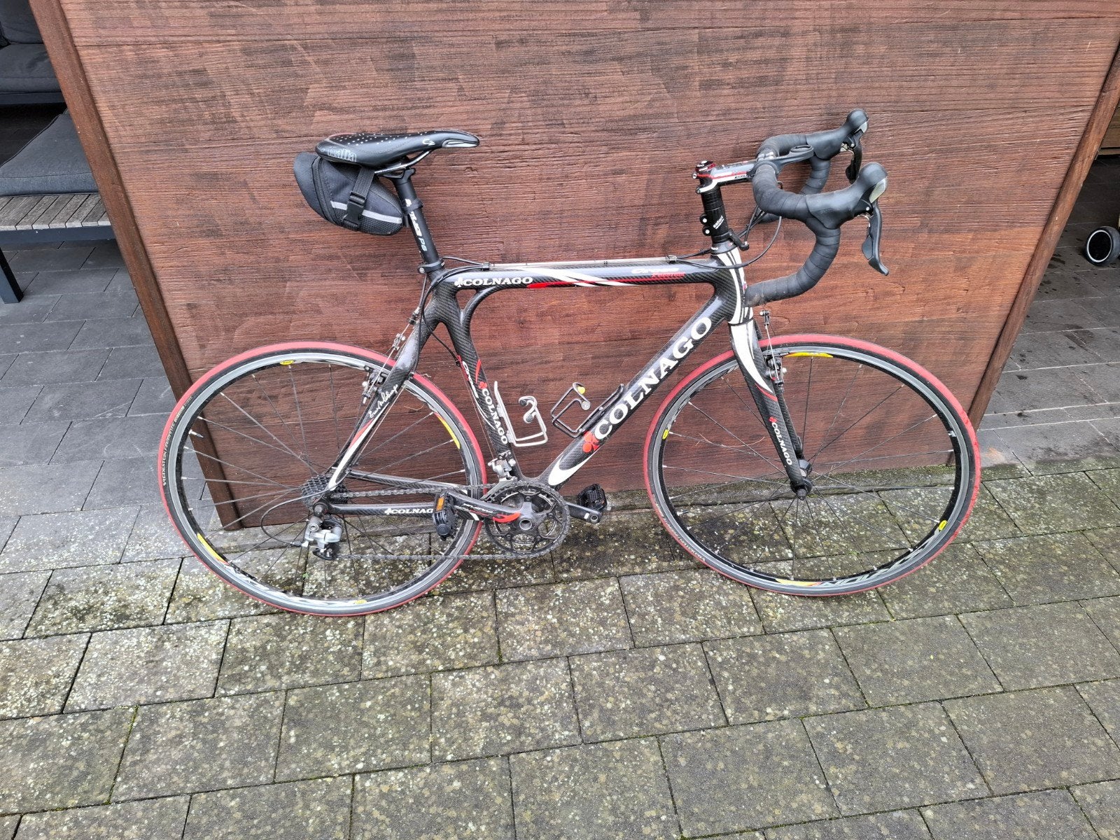 koersfiets tekoop, Ophalen