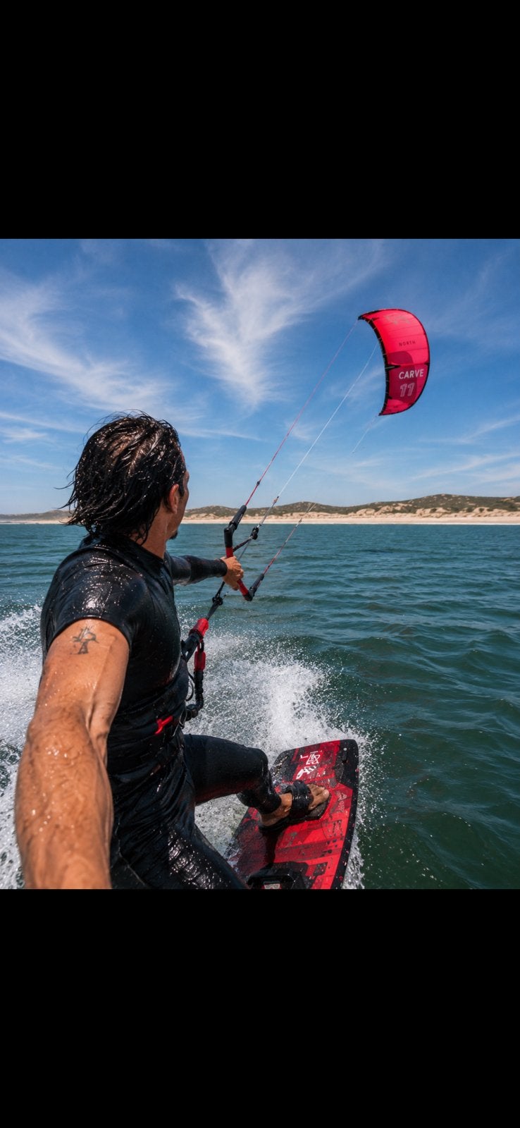North kite 11 carve, Watersport en Boten, Kitesurfen, Zo goed als nieuw, Kite, Ophalen