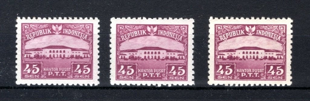 INDONÉSIE Année 1953 MNH, Envoi, Non oblitéré, Asie du Sud