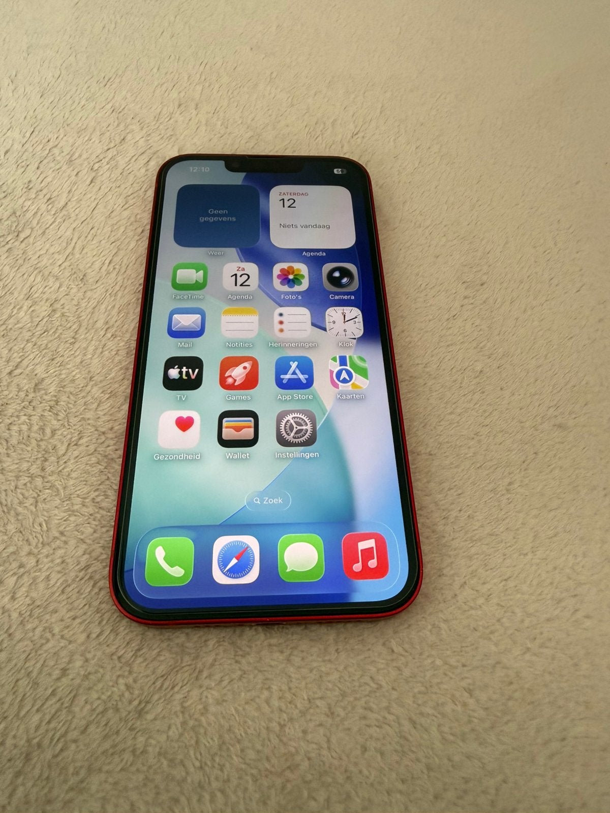 Iphone 13 red - 128 GB - met extra’s, Ophalen, 128 GB, IPhone 13, Zo goed als nieuw