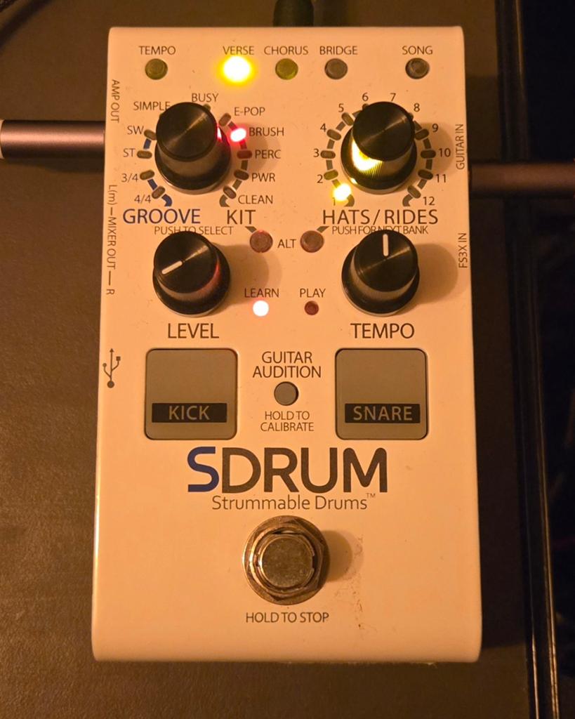 Digitech S-drum, Ophalen of Verzenden, Zo goed als nieuw, Overige typen