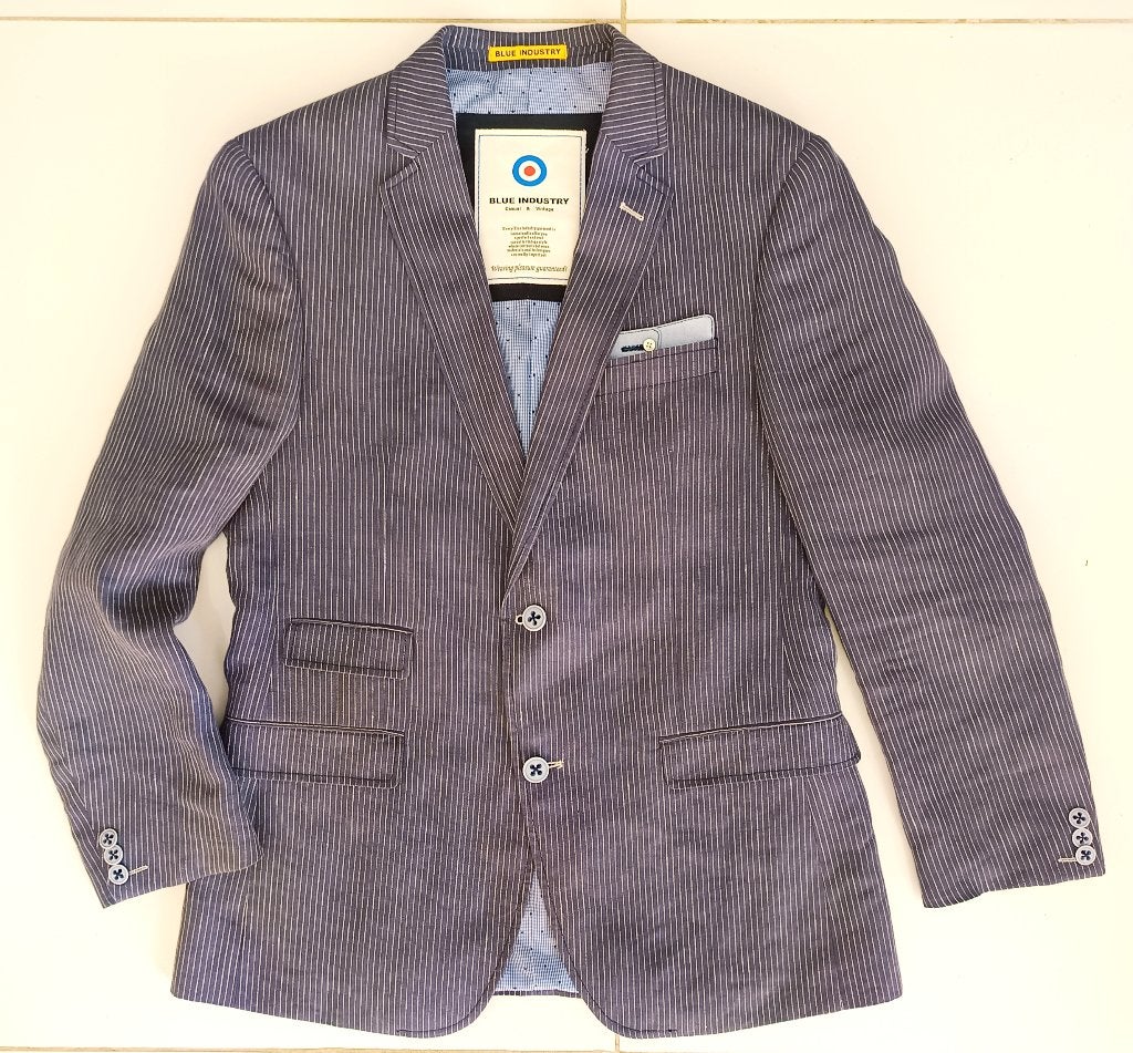 Blazer décontracté Blue Industry pour homme. Lin. Taille 48, Vêtements | Hommes, Costumes & Vestes, Comme neuf, Taille 48/50 (M)