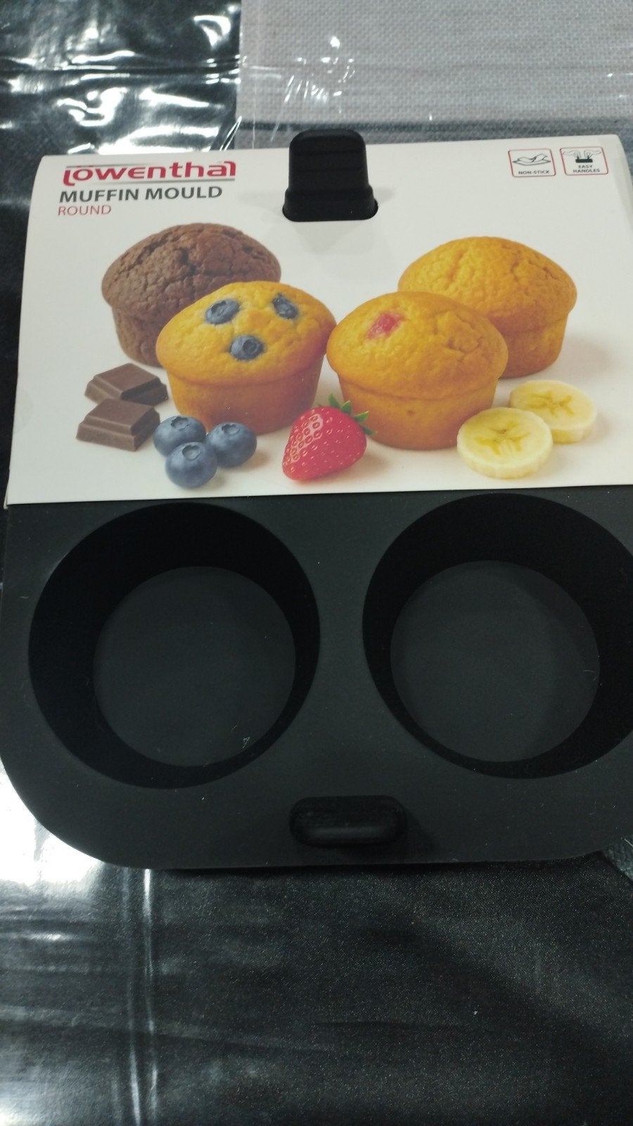 Moule à muffin en silicone, Enlèvement, Moule