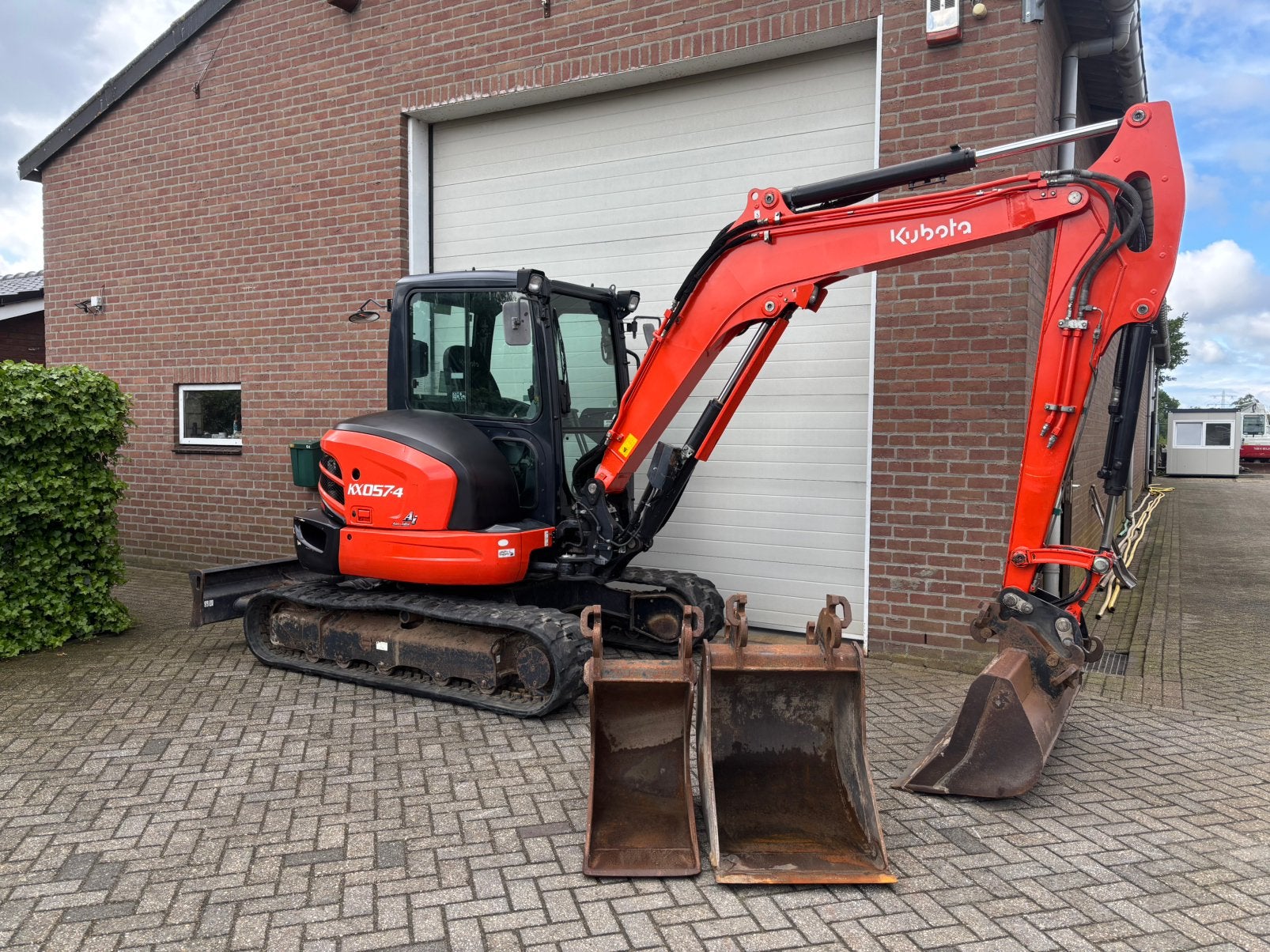 Kubota KX057-4 Minigraver graafmachine (2018) Sloop/Sorteer!, Zakelijke goederen, Machines en Bouw | Kranen en Graafmachines, Graafmachine