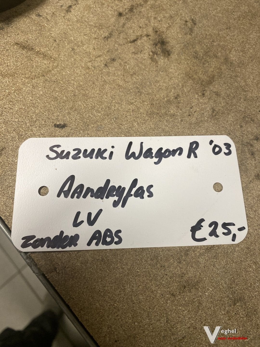Suzuki Wagon R 2003 Aandrijfas Linksvoor zonder abs, Gebruikt, -, -, Ophalen of Verzenden