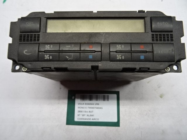 BEDIENINGSPANEEL AIRCO Sharan (7M8 / M9 / M6) (7M0907040AG), Auto-onderdelen, Gebruikt, Volkswagen, Volkswagen AG, Kundenbetreuung@volkswagen.de